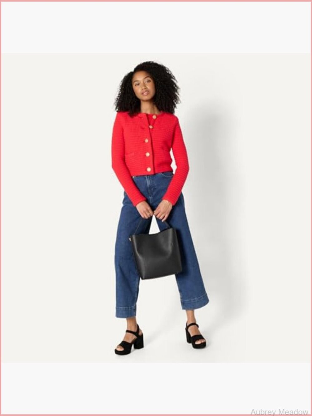 Women's Regular-Fit Midweight Cardigan Sweater - Picture 4 of 7